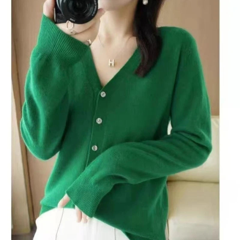 Cardigans V-neck