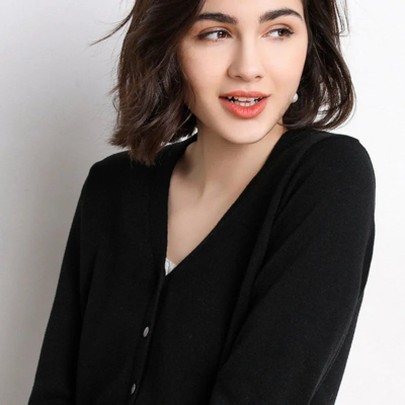 Cardigans V-neck