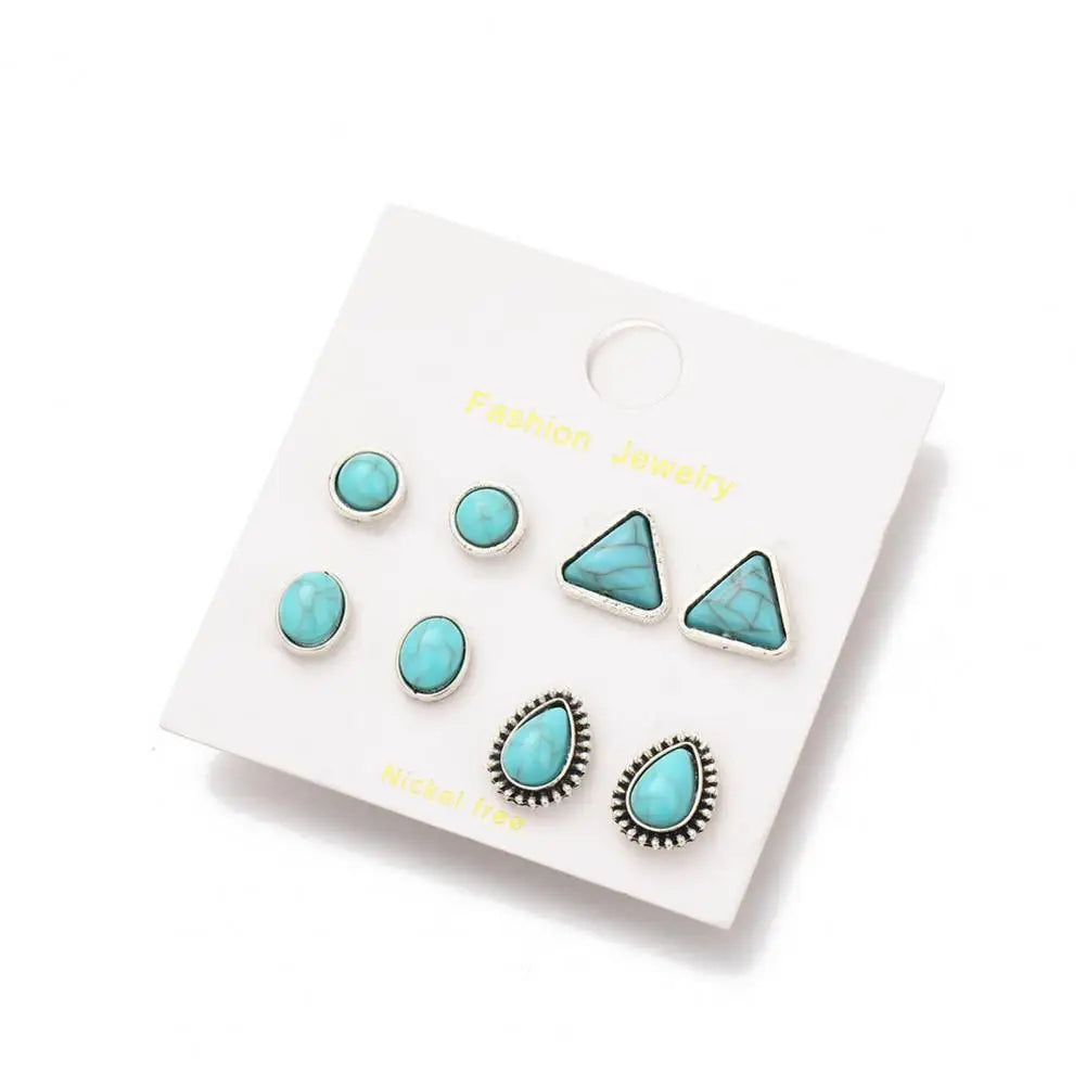 Turquoise Stud Earrings