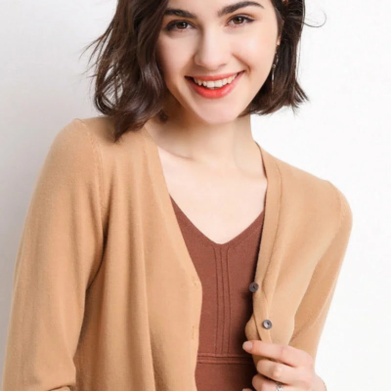Cardigans V-neck