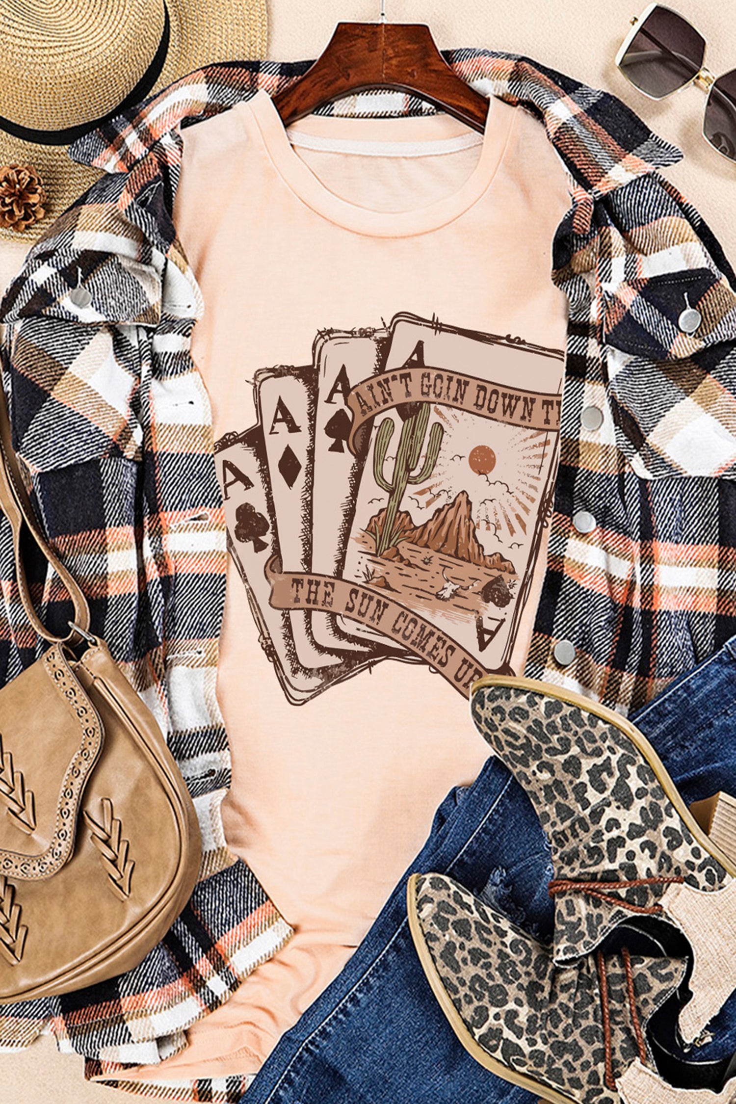 Poker Cards Graphic T Shirt