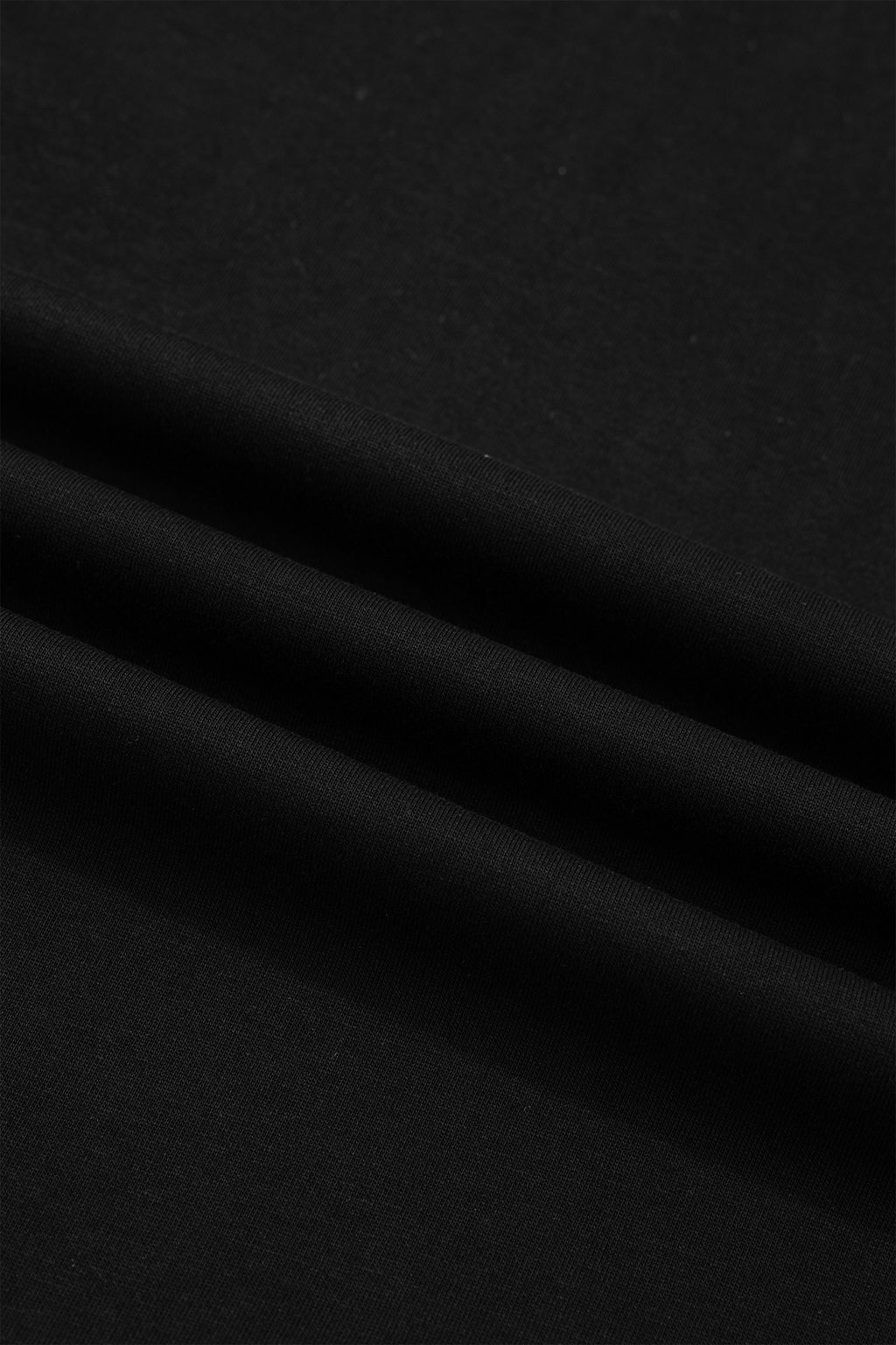 Black Casual Solid Short Sleeve Top with Metal Button Details Key Features