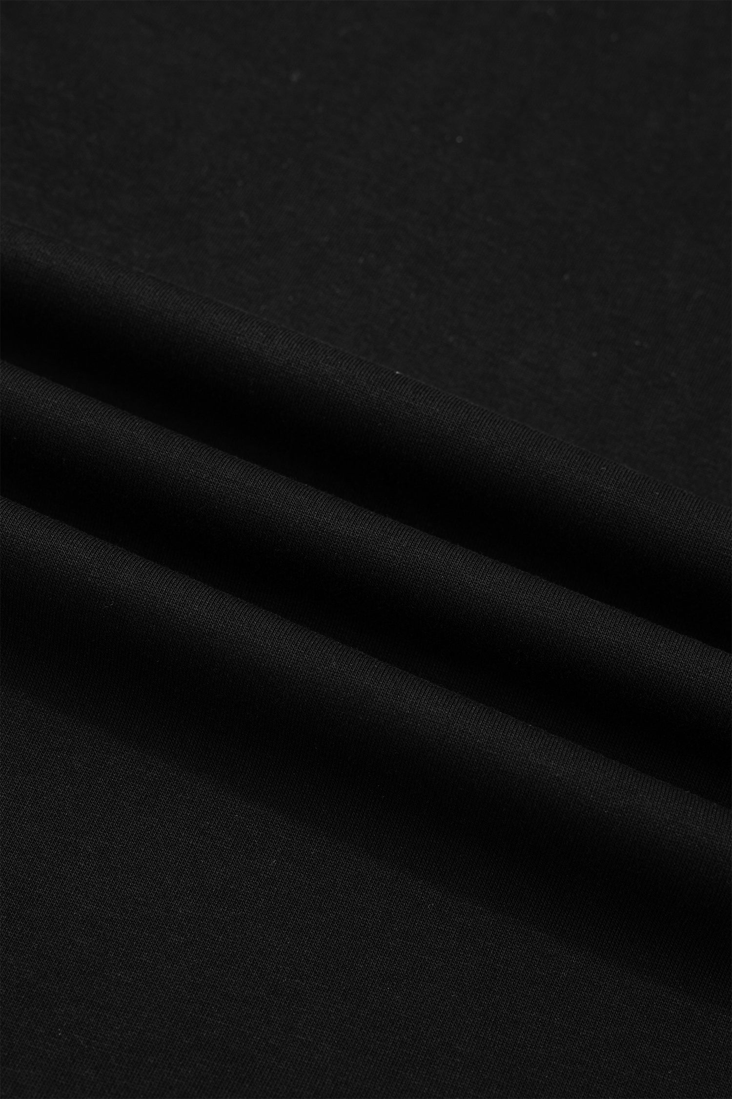 Black Casual Solid Short Sleeve Top with Metal Button Details Key Features