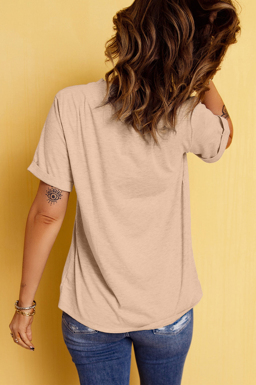 Flying Mallard Print Crew Neck T Shirt
