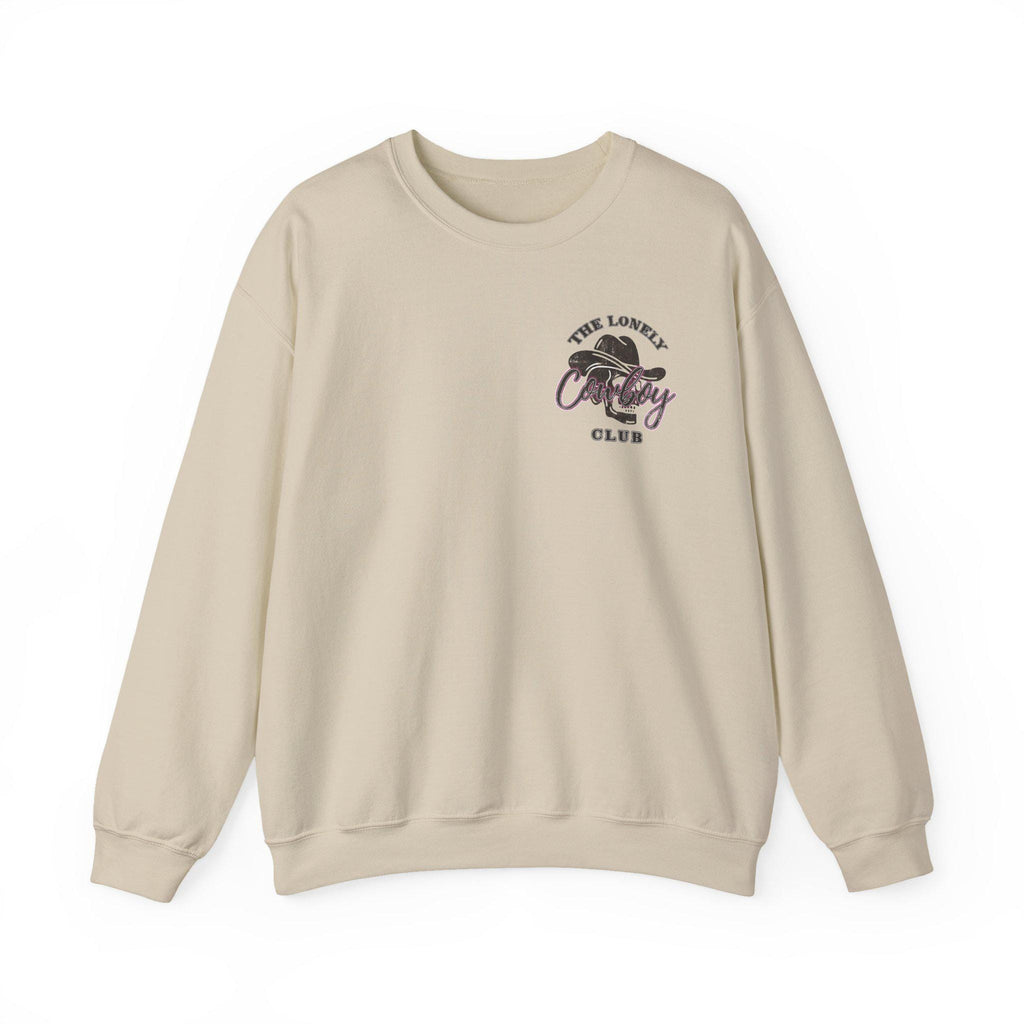 Lonely Cowboy Gothic Western Sweatshirt