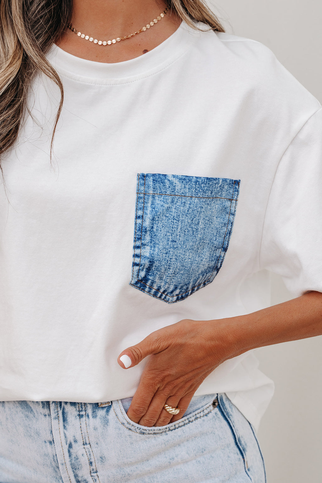 Jean Pocket Tee