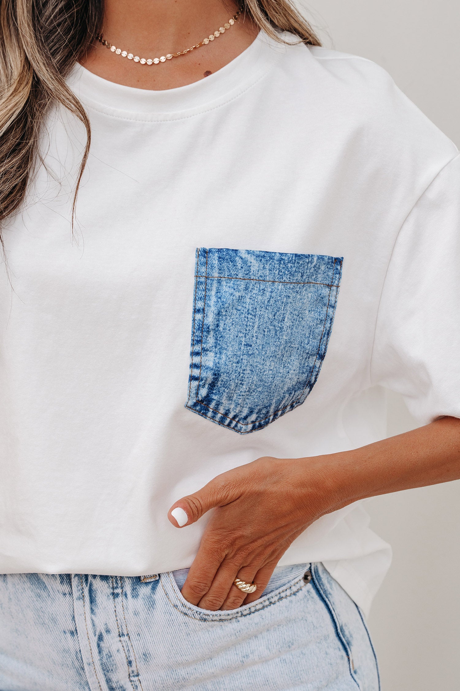 Jean Pocket Tee