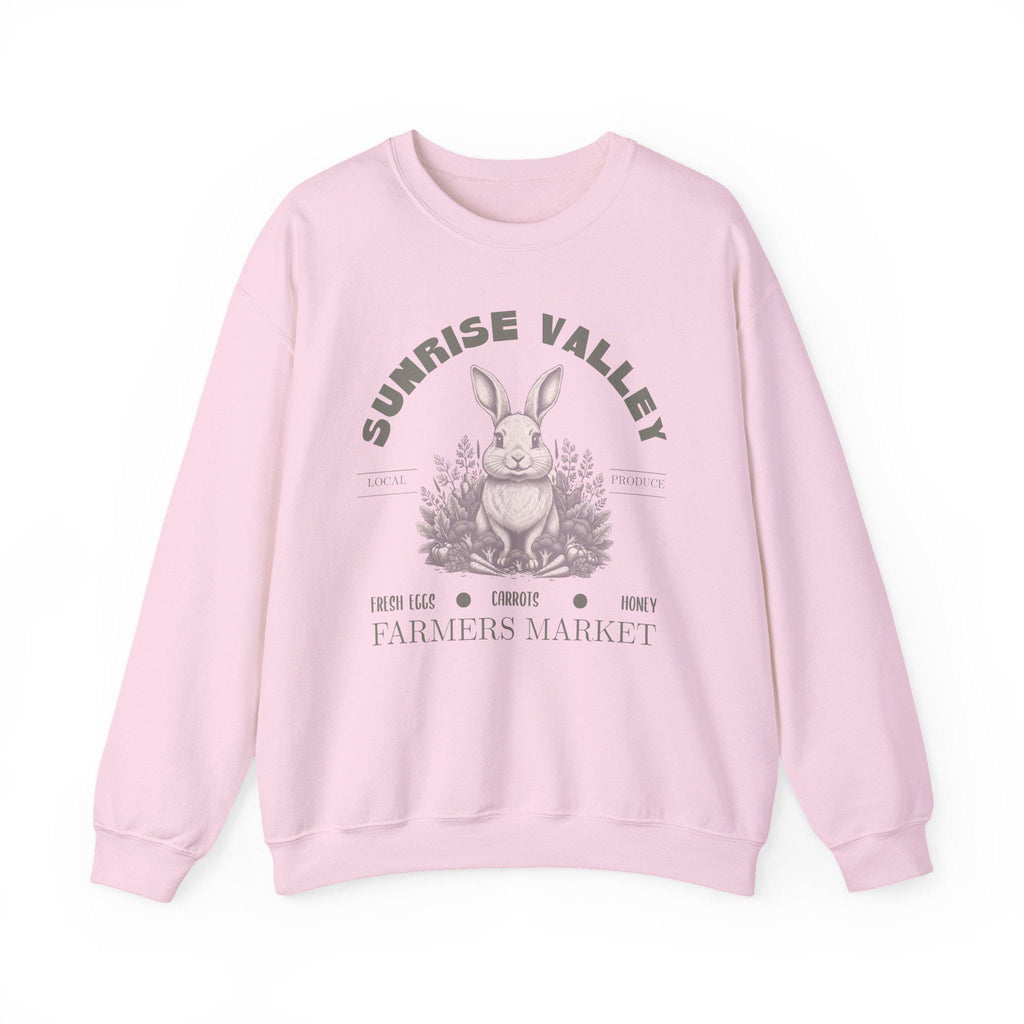 Vintage Bunny Sweatshirt | Easter Shirt | Farmers Market Sweatshirt | Cottagecore | Garden Crewneck | Retro | Botanical Graphic Pullover