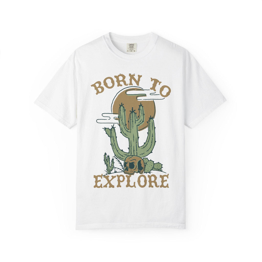 Western Gothic Tee | Desertcore Graphic Tshirt | Yallternative | Dark Boho | Cowgirl Top | Celestial | Cactus | Travel Tee