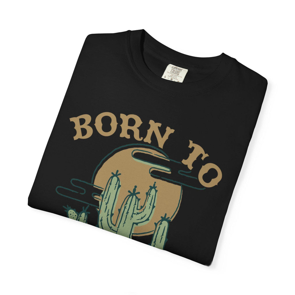 Western Gothic Tee | Desertcore Graphic Tshirt | Yallternative | Dark Boho | Cowgirl Top | Celestial | Cactus | Travel Tee
