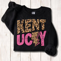 Kentucky Leopard Sweatshirt | Pink Retro KY State Crewneck | Western Aesthetic Graphic Hoodie | Kentucky State Gift for Her | Gildan
