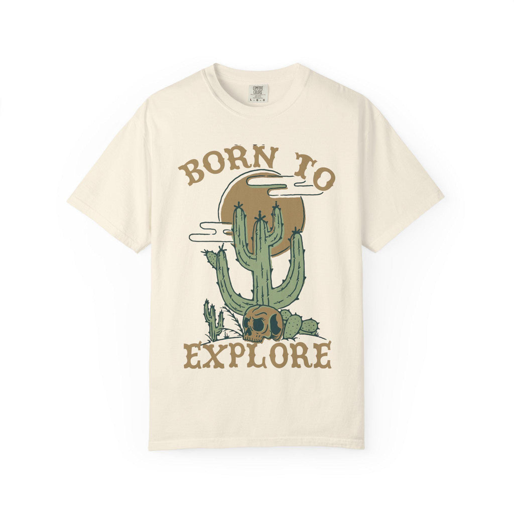 Western Gothic Tee | Desertcore Graphic Tshirt | Yallternative | Dark Boho | Cowgirl Top | Celestial | Cactus | Travel Tee
